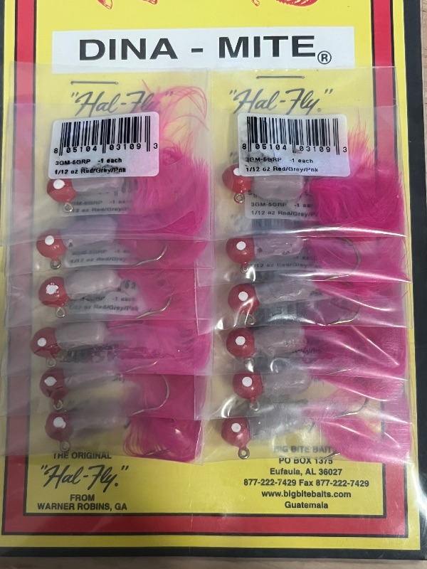 Photo 1 of Big Bite Baits Hal-Fly Crappy Jigs Made for Crappie Fishing