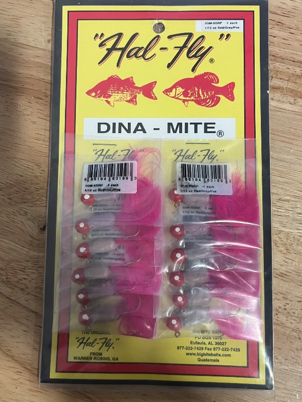 Photo 1 of Big Bite Baits Hal-Fly Crappy Jigs Made for Crappie Fishing