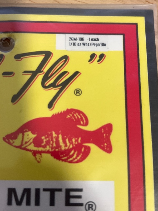 Photo 1 of Big Bite Baits Hal-Fly Crappy Jigs Made for Crappie Fishing
