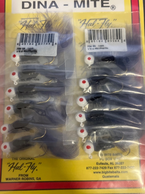 Photo 1 of Big Bite Baits Hal-Fly Crappy Jigs Made for Crappie Fishing
