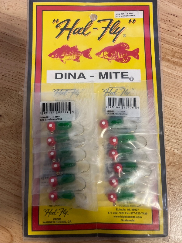 View 1 of Big Bite Baits Hal-Fly Crappy Jigs Made for Crappie Fishing
