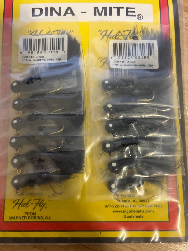 Photo 1 of Big Bite Baits Hal-Fly Crappy Jigs Made for Crappie Fishing