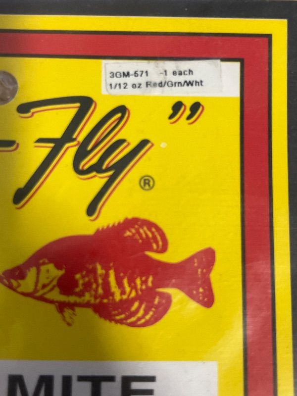 Photo 1 of Big Bite Baits Hal-Fly Crappy Jigs Made for Crappie Fishing