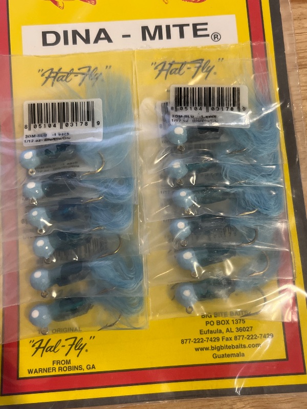 Photo 1 of Big Bite Baits Hal-Fly Crappy Jigs Made for Crappie Fishing
