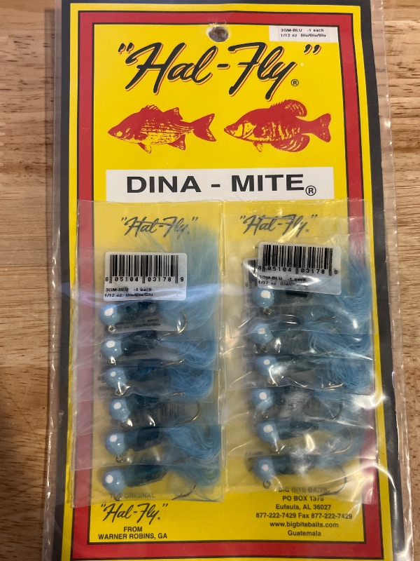 Photo 1 of Big Bite Baits Hal-Fly Crappy Jigs Made for Crappie Fishing
