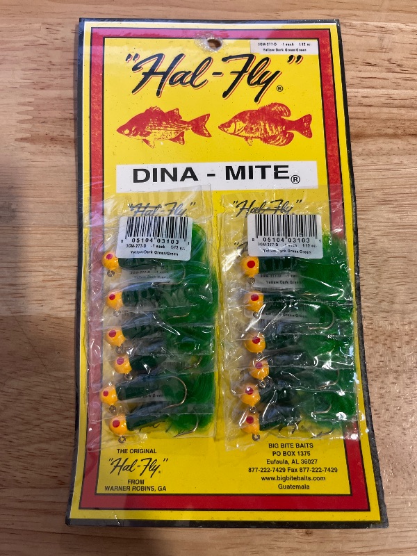 Photo 1 of Big Bite Baits Hal-Fly Crappy Jigs Made for Crappie Fishing