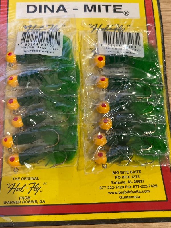 Photo 1 of Big Bite Baits Hal-Fly Crappy Jigs Made for Crappie Fishing