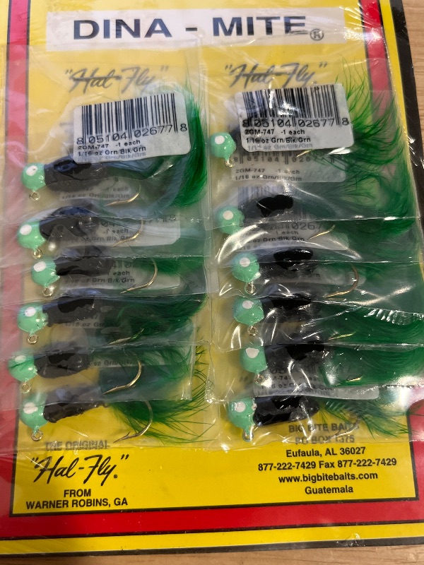View 2 of Big Bite Baits Hal-Fly Crappy Jigs Made for Crappie Fishing