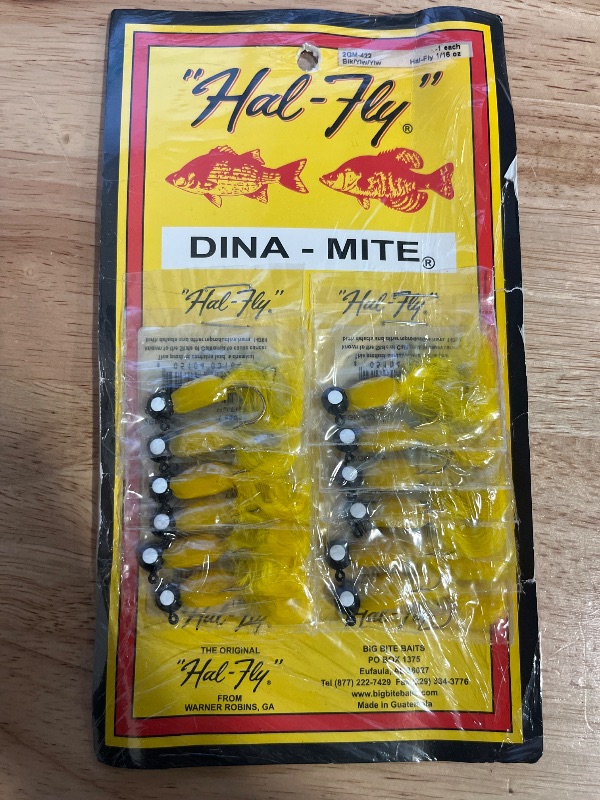 Photo 1 of Big Bite Baits Hal-Fly Crappy Jigs Made for Crappie Fishing
