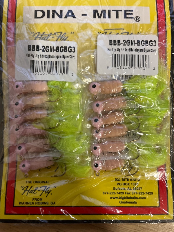 Photo 1 of Big Bite Baits Hal-Fly Crappy Jigs Made for Crappie Fishing