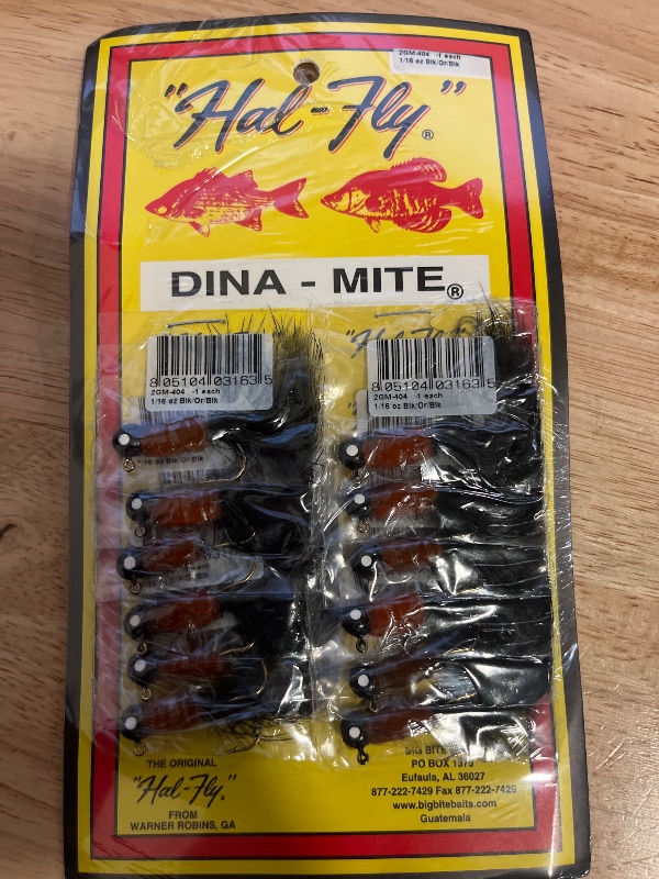 Photo 1 of Big Bite Baits Hal-Fly Crappy Jigs Made for Crappie Fishing
