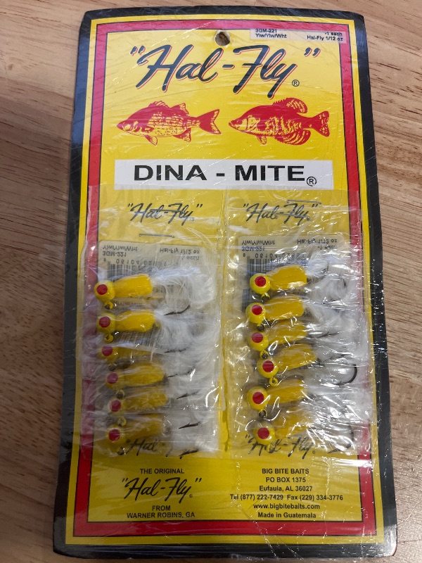 Photo 1 of Big Bite Baits Hal-Fly Crappy Jigs Made for Crappie Fishing