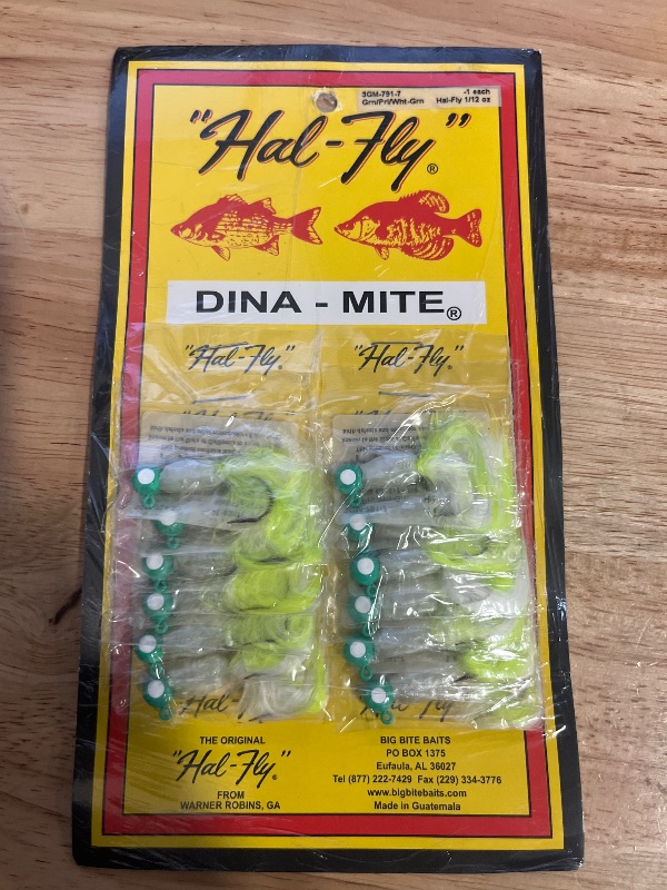Photo 1 of Big Bite Baits Hal-Fly Crappy Jigs Made for Crappie Fishing
