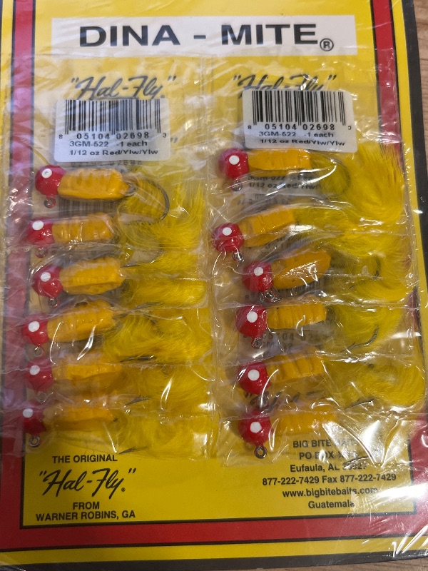 Photo 1 of Big Bite Baits Hal-Fly Crappy Jigs Made for Crappie Fishing
