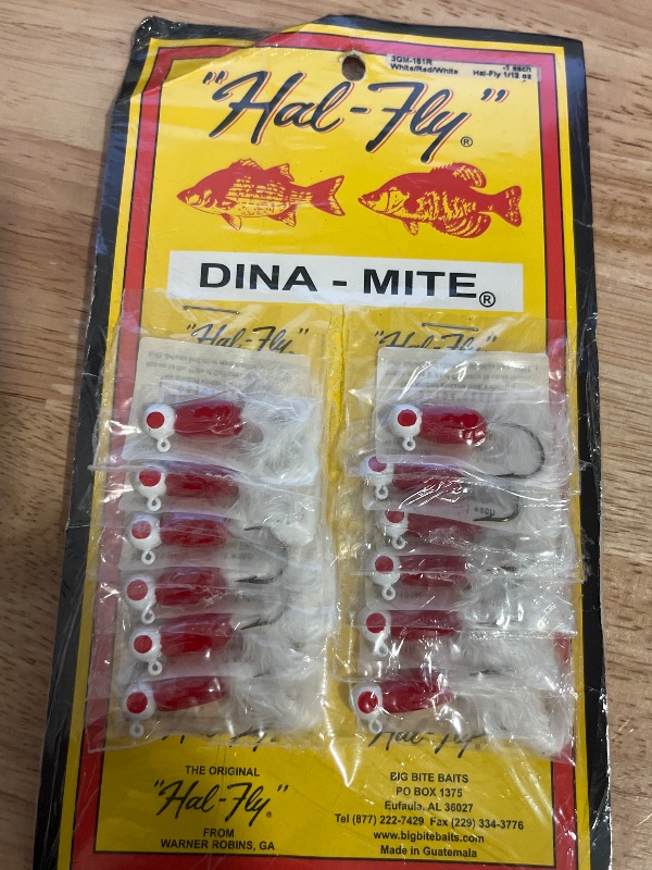 Photo 1 of Big Bite Baits Hal-Fly Crappy Jigs Made for Crappie Fishing

