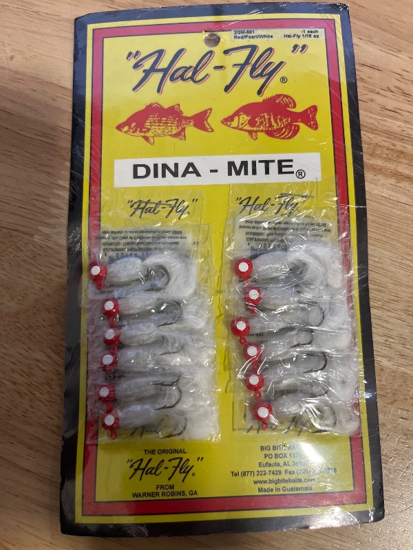 View 1 of Big Bite Baits Hal-Fly Crappy Jigs Made for Crappie Fishing