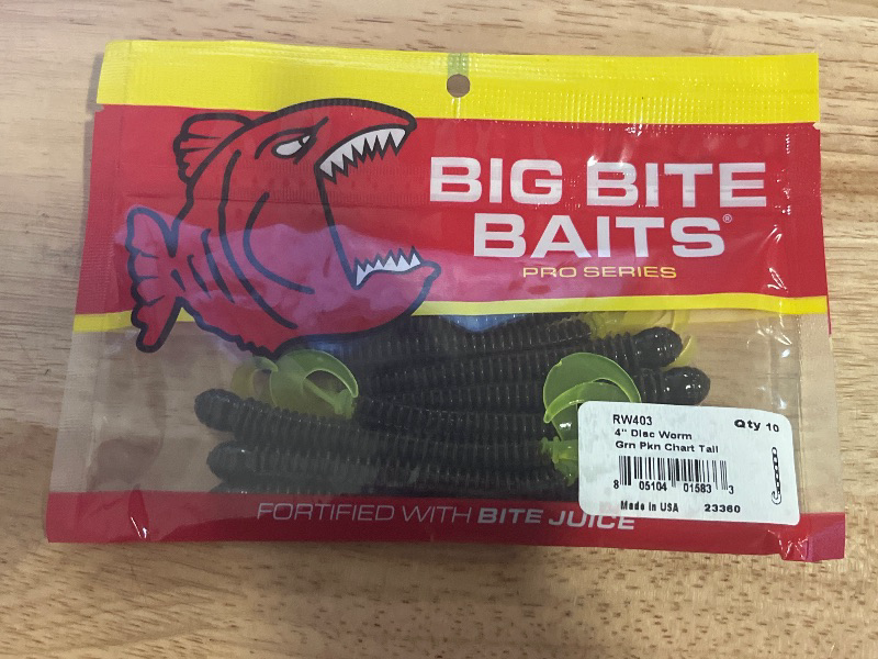 Photo 1 of Big Bite Baits 4 Ring Worm
