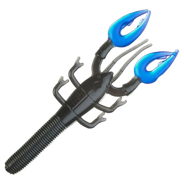 Photo 1 of Bass Pro Shops Tournament Series Incredible Craw - Balck/Blue Claw
