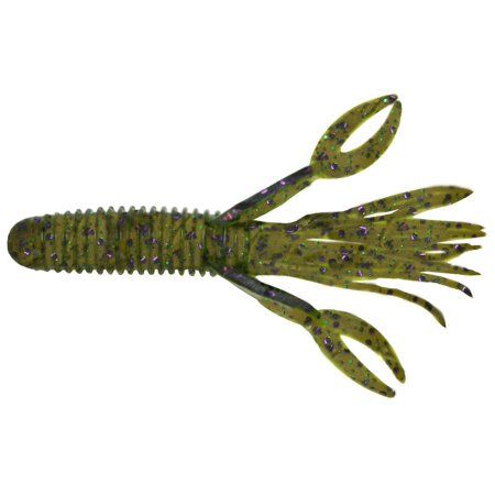 Photo 1 of Big Bite Baits Craw Tube 4 Inch Soft Plastic (Sprayed Grass)

