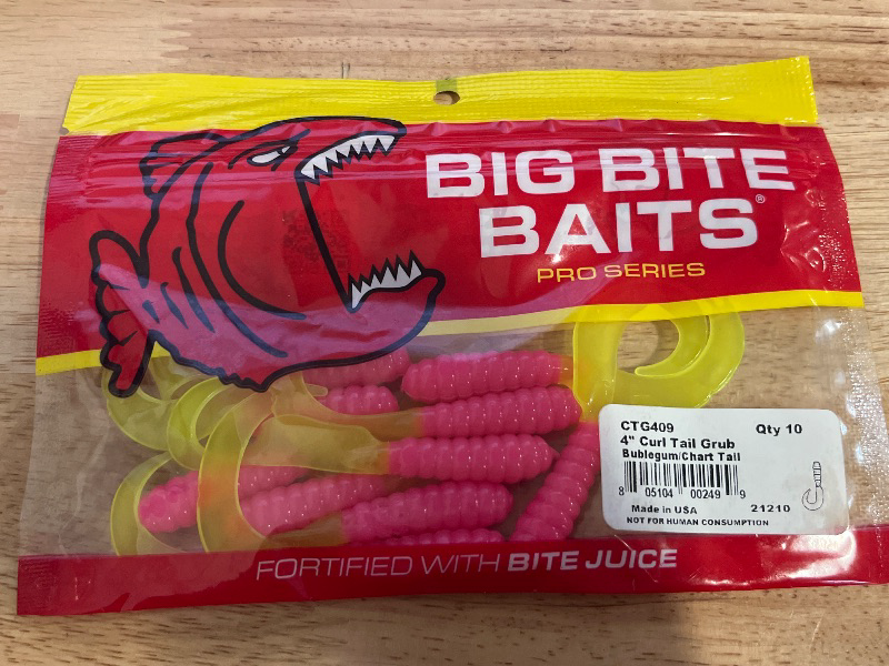 Photo 1 of Big Bite Baits Trick Stick Soft Plastic Stickbait (Pumpkin Seed 5 Inch)
