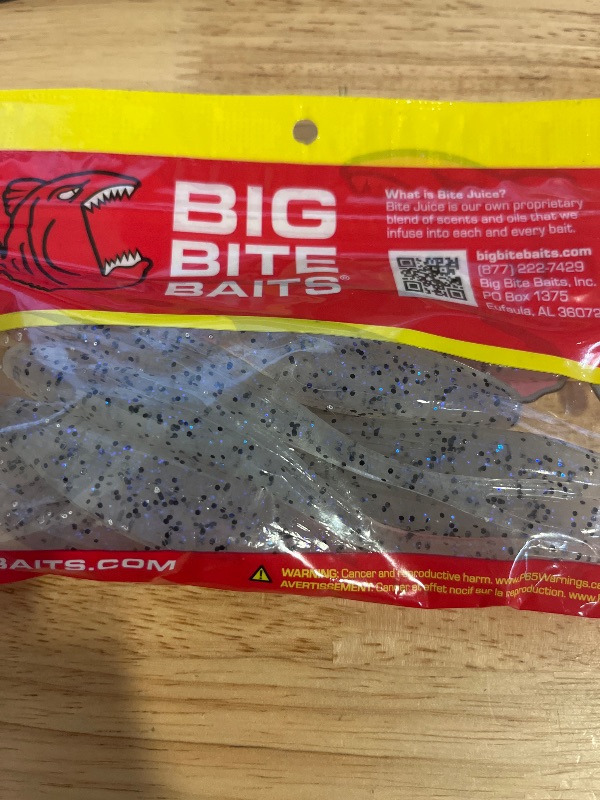 Photo 1 of Big Bite Baits 5" Jerk Minnow/Disco Violet (10 Pack)