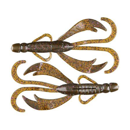 Photo 1 of Big Bite Baits 5 Inch Battle Bug Soft Plastic Creature Bait (Green Pumpkin Money)
