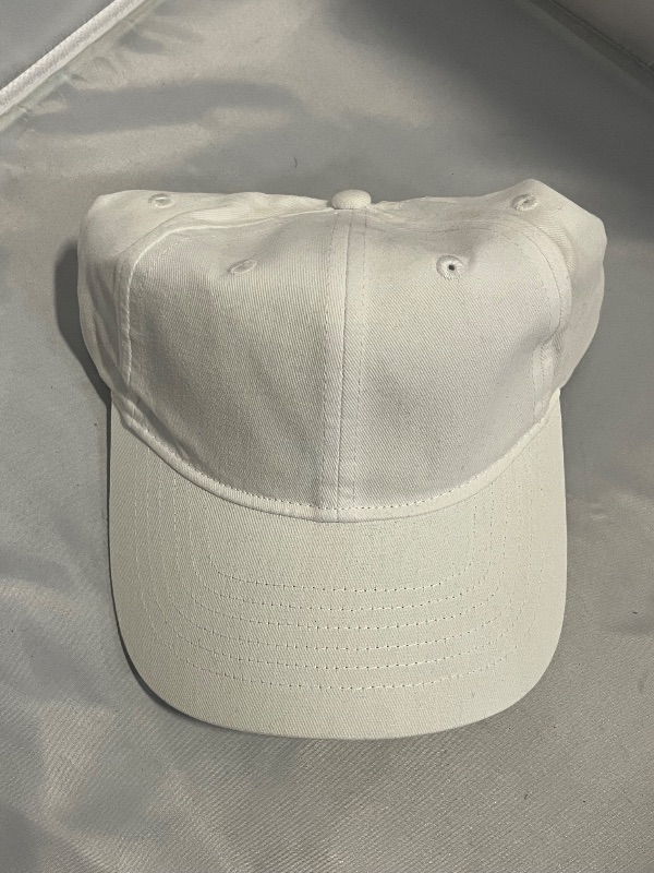 Photo 1 of 4 Pack of Adjustable Strap Baseball Caps with Fabric Strap Closure with Metal Buckle 