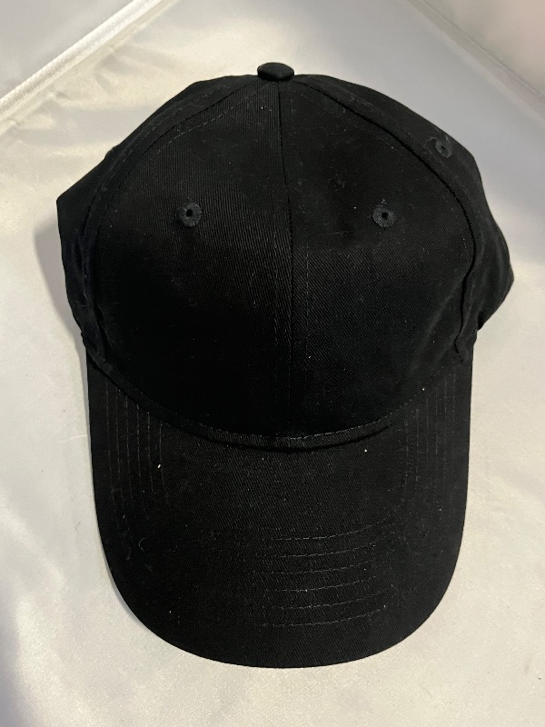 Photo 1 of 4 Pack of Adjustable Strap Baseball Caps with Fabric Strap Closure with Metal Buckle
