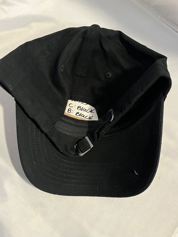 Photo 1 of 4 Pack of Adjustable Strap Baseball Caps with Fabric Strap Closure with Metal Buckle
