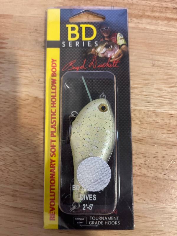 View 2 of "Boyd Duckett Series Soft Squarebill Crankbait - Gun Metal Shad - 2-1/2"""