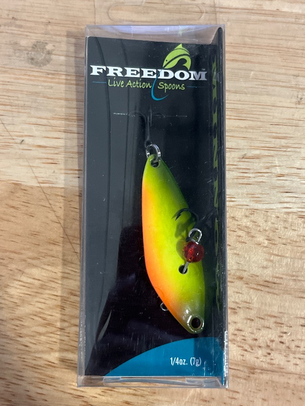 Photo 1 of Freedom Tackle Minnow Jigging Spoon
