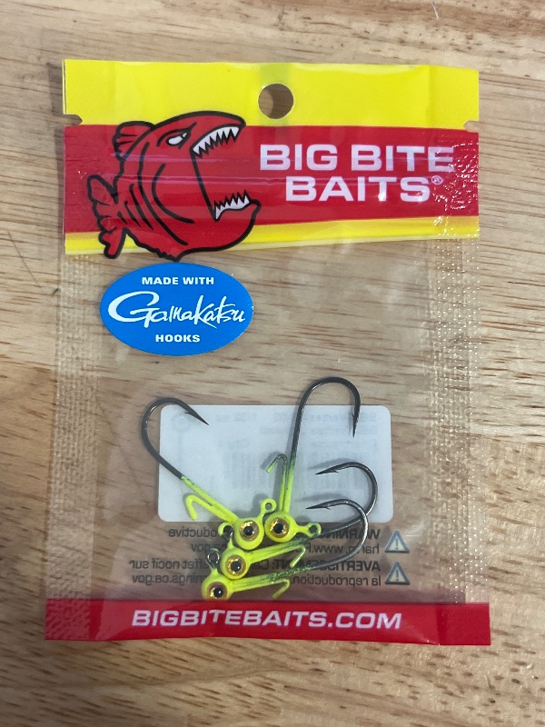 Photo 1 of Big Bite Baits Vertex Jighead (4 Pk)
