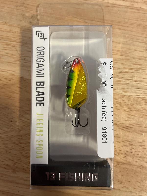 Photo 1 of 13 Fishing Oragami Blade Flutter Spoon

