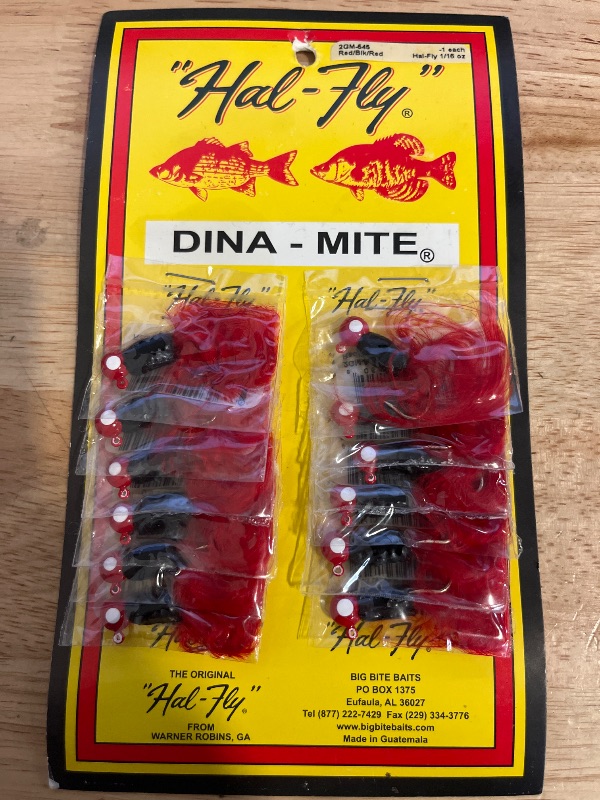 View 1 of Big Bite Baits Hal-Fly Crappy Jigs Made for Crappie Fishing