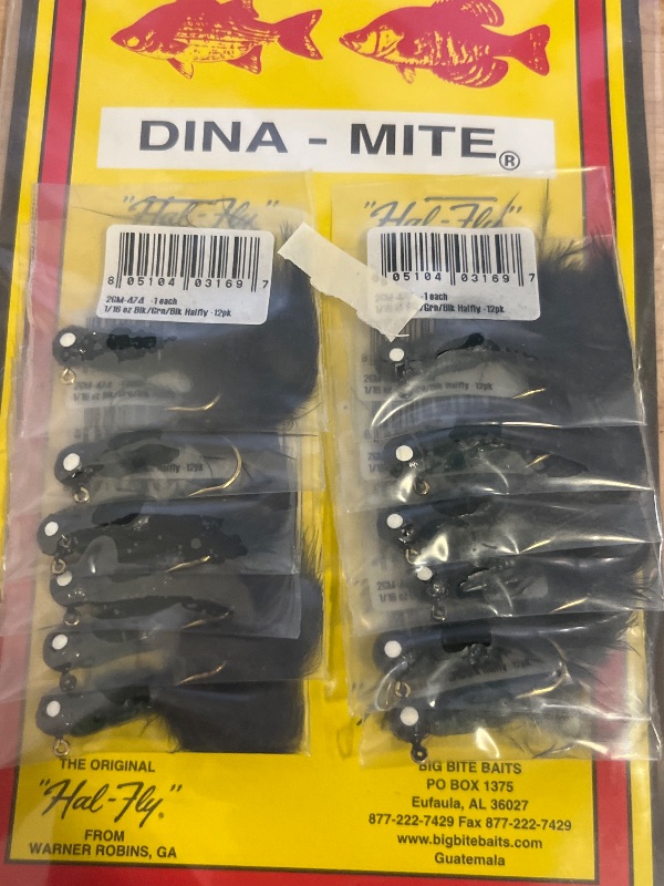 Photo 1 of Big Bite Baits Hal-Fly Crappy Jigs Made for Crappie Fishing