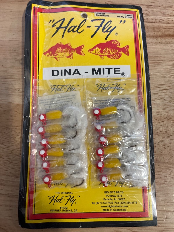 Photo 1 of Big Bite Baits Hal-Fly Crappy Jigs Made for Crappie Fishing