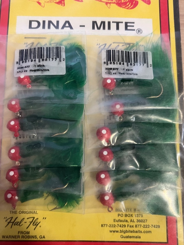 Photo 1 of Big Bite Baits Hal-Fly Crappy Jigs Made for Crappie Fishing