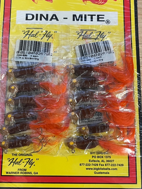 Photo 1 of Big Bite Baits Hal-Fly Crappy Jigs Made for Crappie Fishing