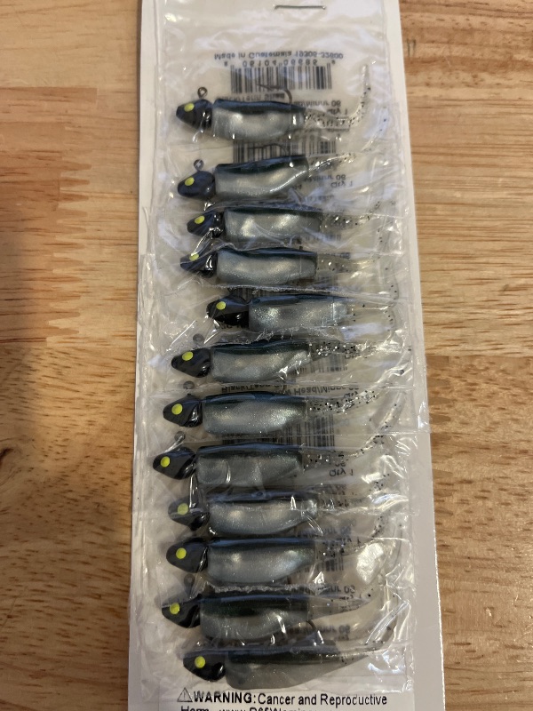 Photo 1 of Big Bite Baits 2" Fat Grubs Designed For Crappie and Panfish Fishing
