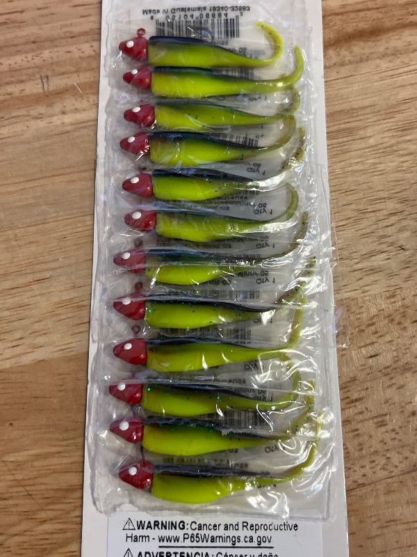 Photo 1 of Big Bite Baits 2" Fat Grubs Designed For Crappie and Panfish Fishing
