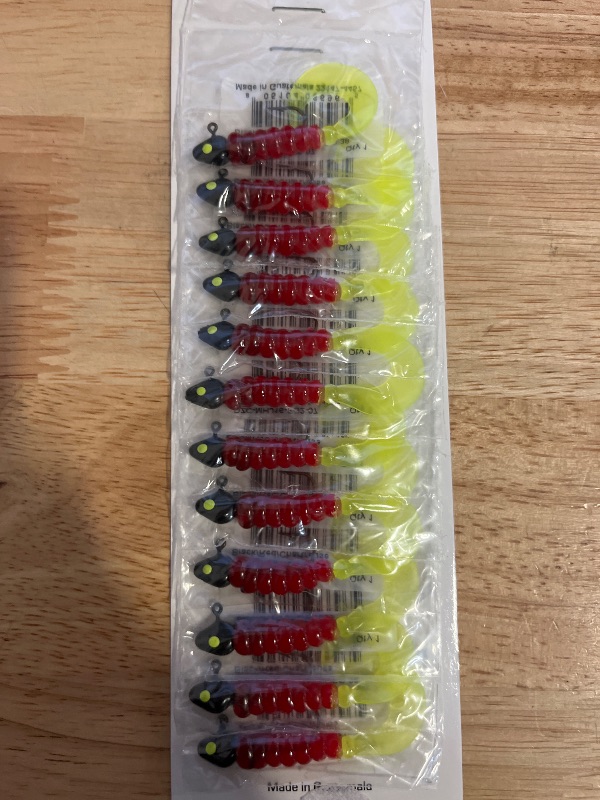 Photo 1 of Big Bite Baits 2" Fat Grubs Designed For Crappie and Panfish Fishing
