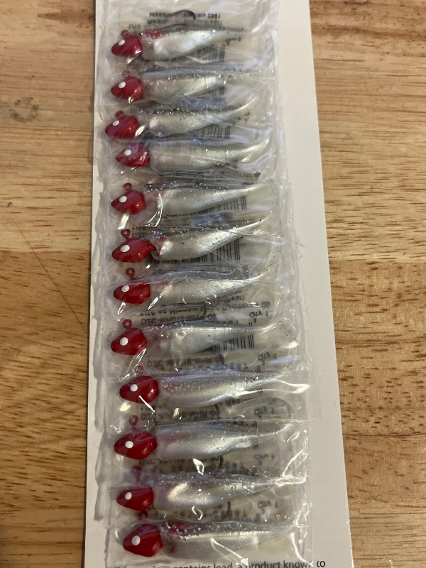 Photo 1 of Big Bite Baits 2" Fat Grubs Designed For Crappie and Panfish Fishing