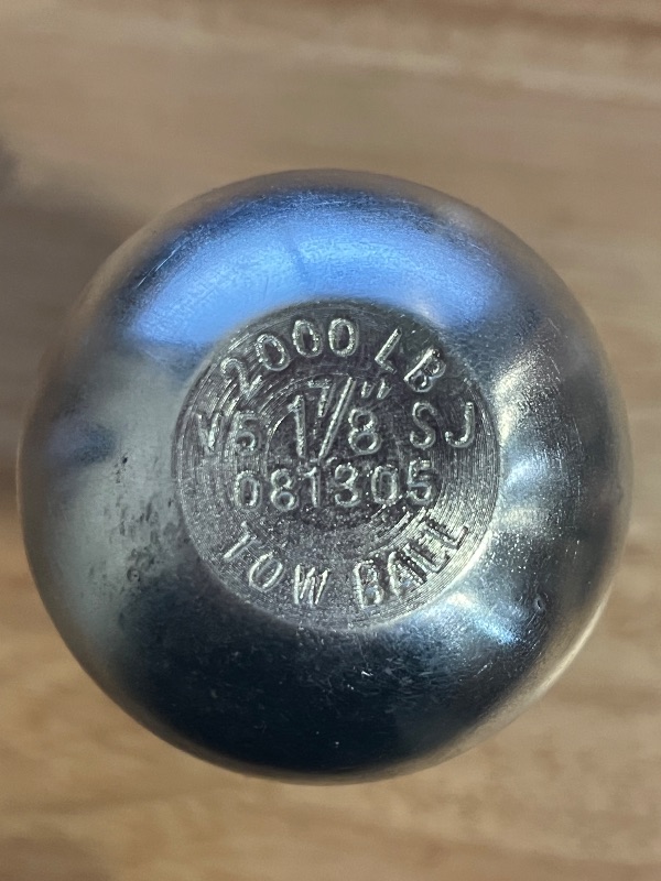 Photo 1 of Brok 2000lbs 1 7/8" trailer Hitch Ball