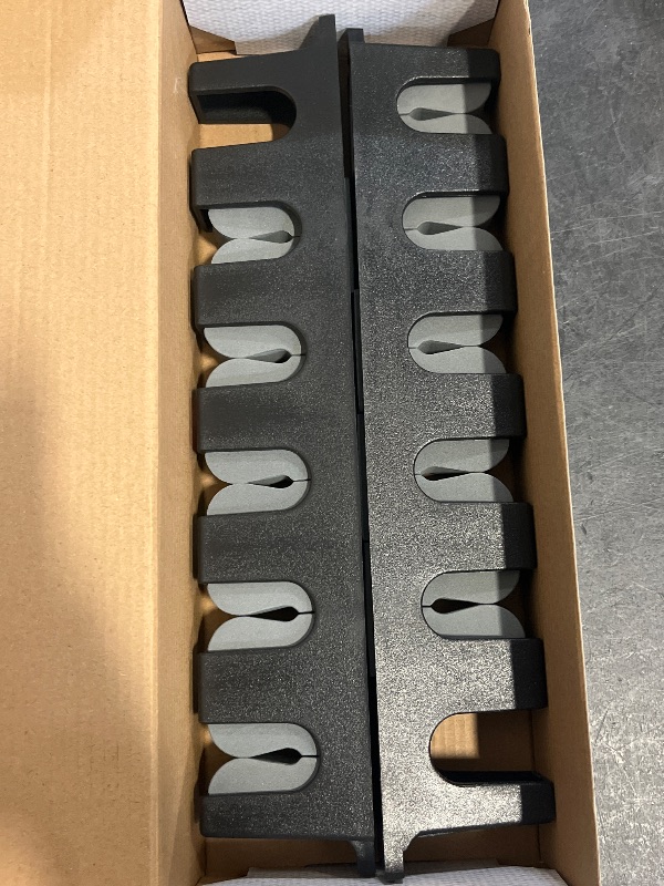 Photo 1 of 6 Rod Rack Wall Mounted Fishing Rod Rack For Boat WindSpeed 2 Pcs Horizontal Fishing Rod Holder For Garage Door

