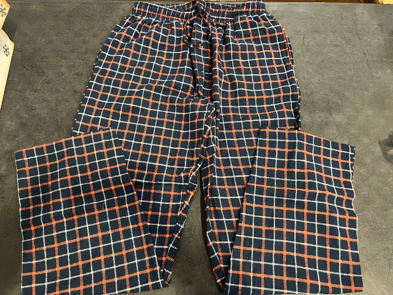 Photo 1 of (S) Mens Pajama Pants Chicago Bears Colors 