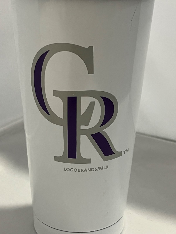 Photo 1 of Colorado Rockies Tumblr with Lid and Straw 