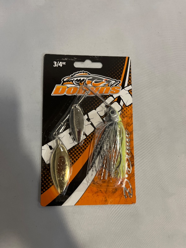 Photo 1 of DOBYNS RODS SPINNERBAIT D-Blade Beast 3/4 OZ / B08 Chartreuse/SHAD N/G Willow/Willow