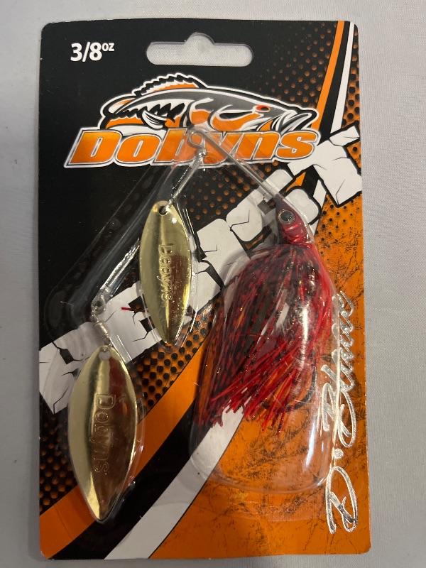 Photo 1 of DOBYNS RODS SPINNERBAIT D-Blade Beast 3/8 OZ / B01 Delta Craw G/G Willow/Willow