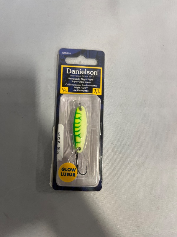 Photo 1 of Danielson Night Fight Renegade 1/4oz Green Worm Super