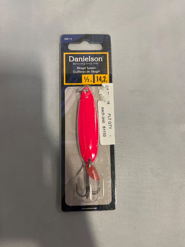 Photo 1 of Danielson SKR-12-CRS Skagit Spoon 1/2oz Cerise